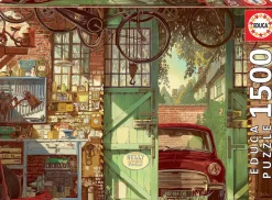 Educa Ancien garage - puzzle de 1500 pièces