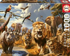 Educa Animaux Sauvages - puzzle de 1000 pièces