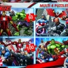 Educa Avengers - 4 puzzles de 50/80/100/150 pièces