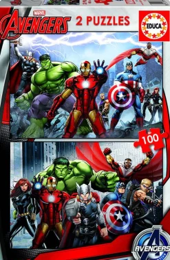 Educa Avengers - 2 puzzles de 100 pieces