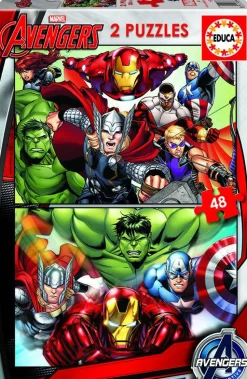 Educa Avengers - 2 x 48 pièces