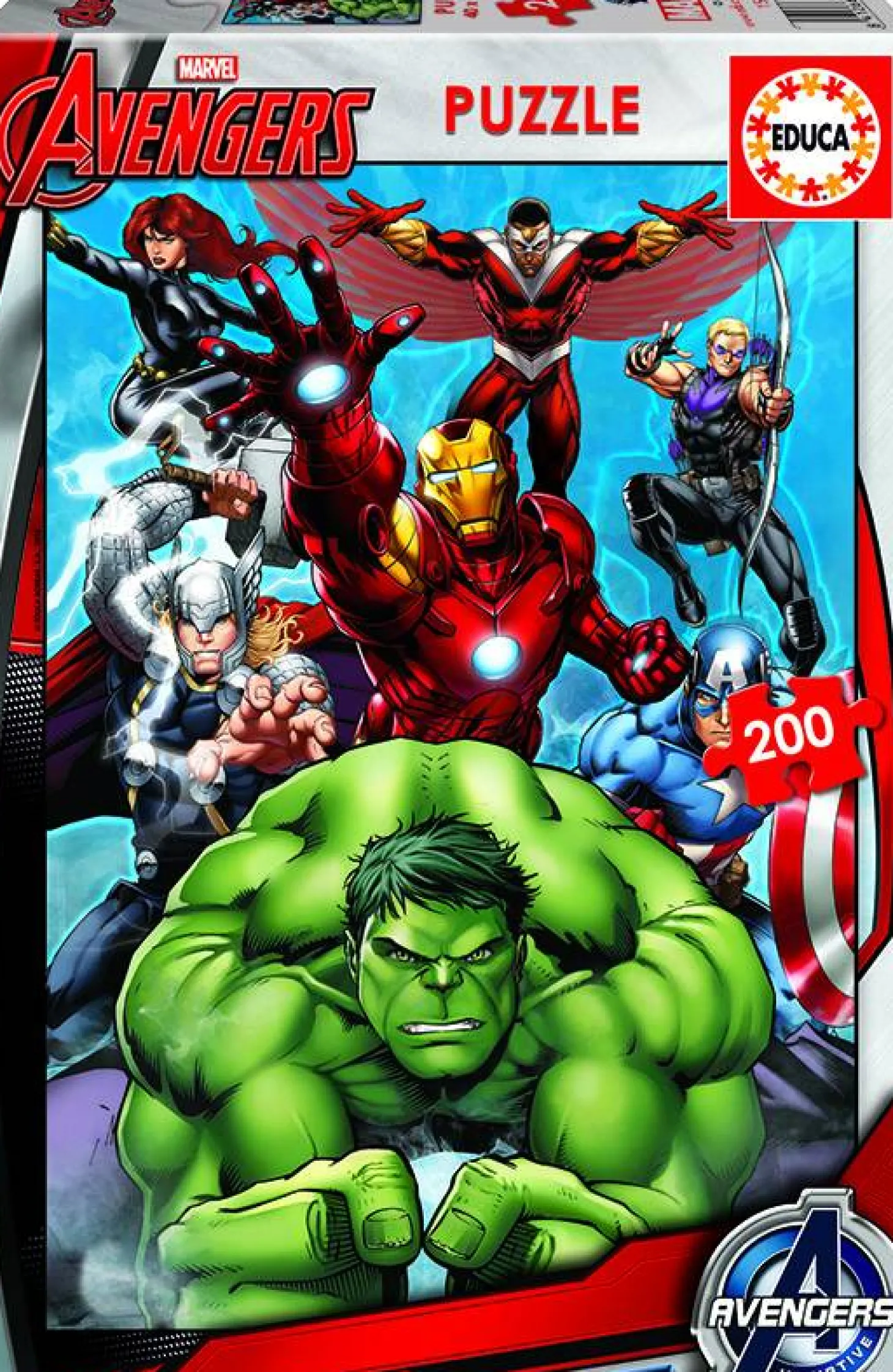 Educa Avengers - puzzle de 200 pieces