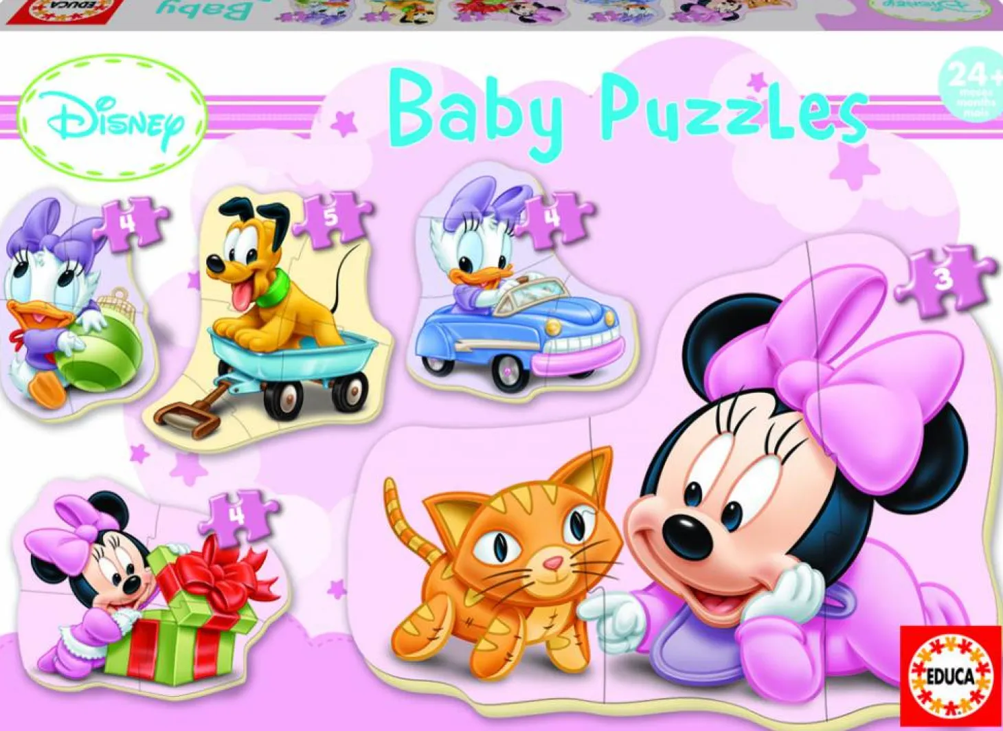 Educa Bébé Minnie - 3, 4 et 5 pièces