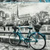 Educa Bicyclette près de Notre Dame - puzzle de 500 pièces