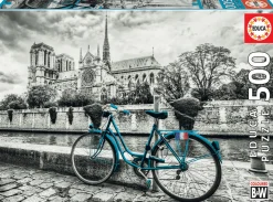 Educa Bicyclette près de Notre Dame - puzzle de 500 pièces