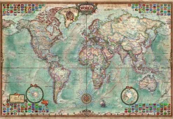 Educa Big World Map - 4000 pièces