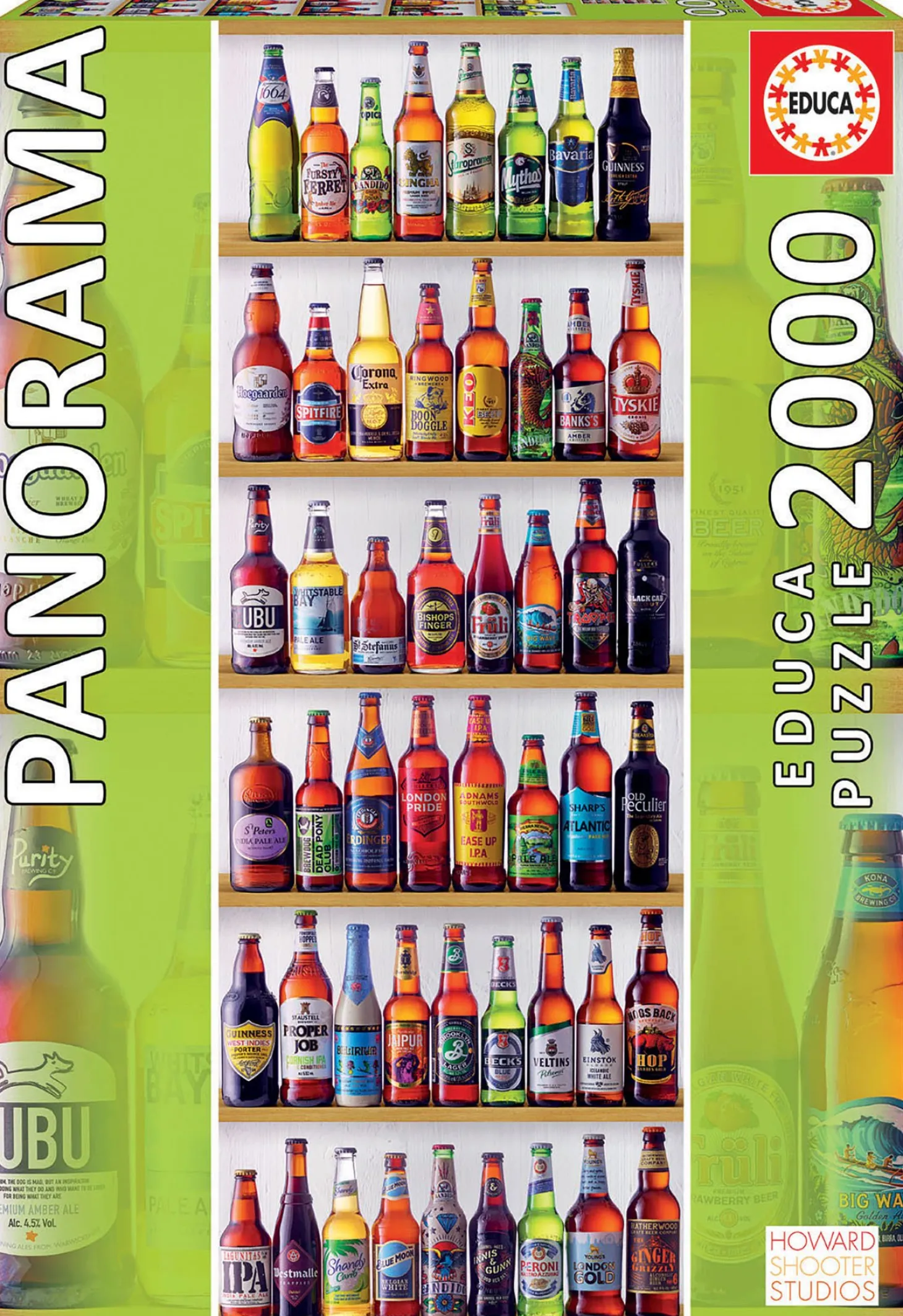 Educa Bières du monde - puzzle de 2000 pièces