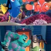 Educa BOIS: Pixar - Nemo et Dory - Monsters Inc. - 2 x 25 pièces