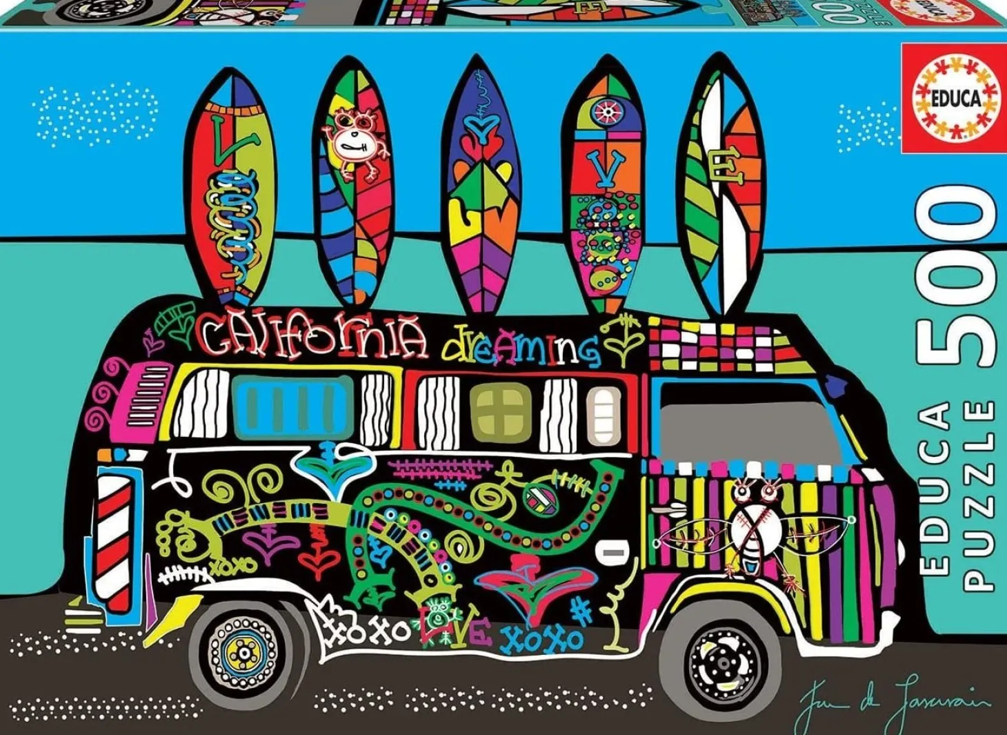Educa California Dreaming - puzzle de 500 pièces
