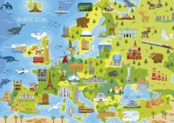 Educa Carte de l'Europe - puzzle de 150 pièces