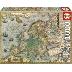 Educa Carte de l'Europe - puzzle de 1000 pièces