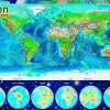 Educa Carte du monde - Glow in the Dark - puzzle 1000 pièces