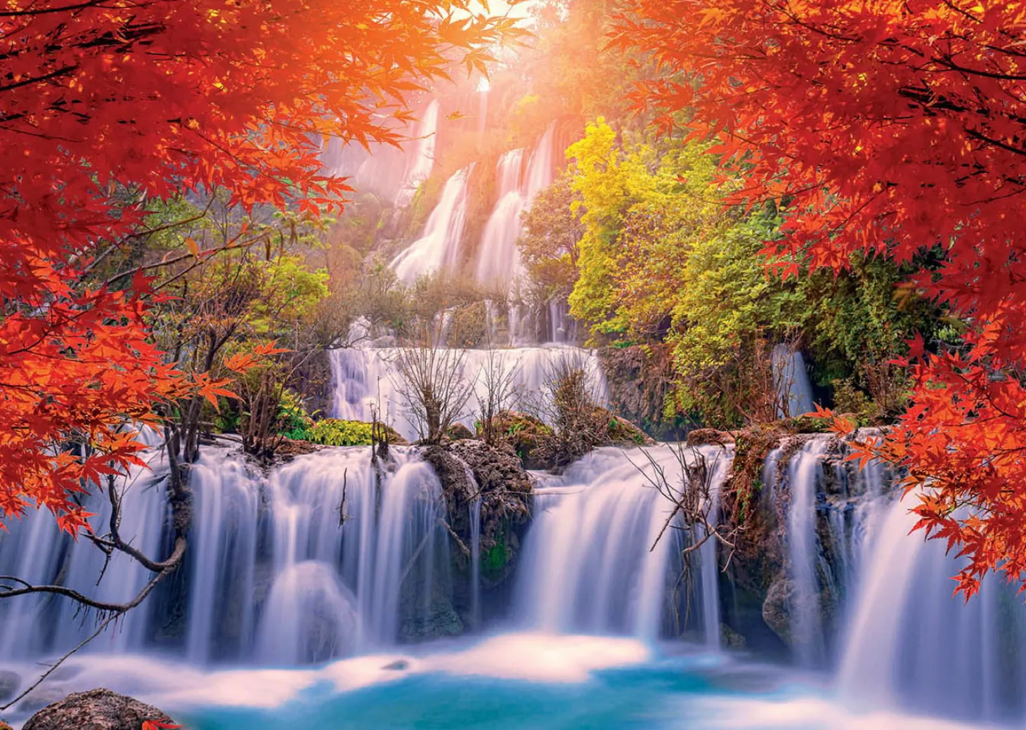 Educa Cascade en Thaïlande - puzzle de 2000 pièces