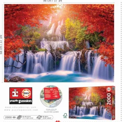 Educa Cascade en Thaïlande - puzzle de 2000 pièces