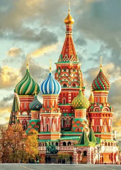 Educa Cathédrale de Saint-Basile - Moscou - puzzle de 1000 pièces