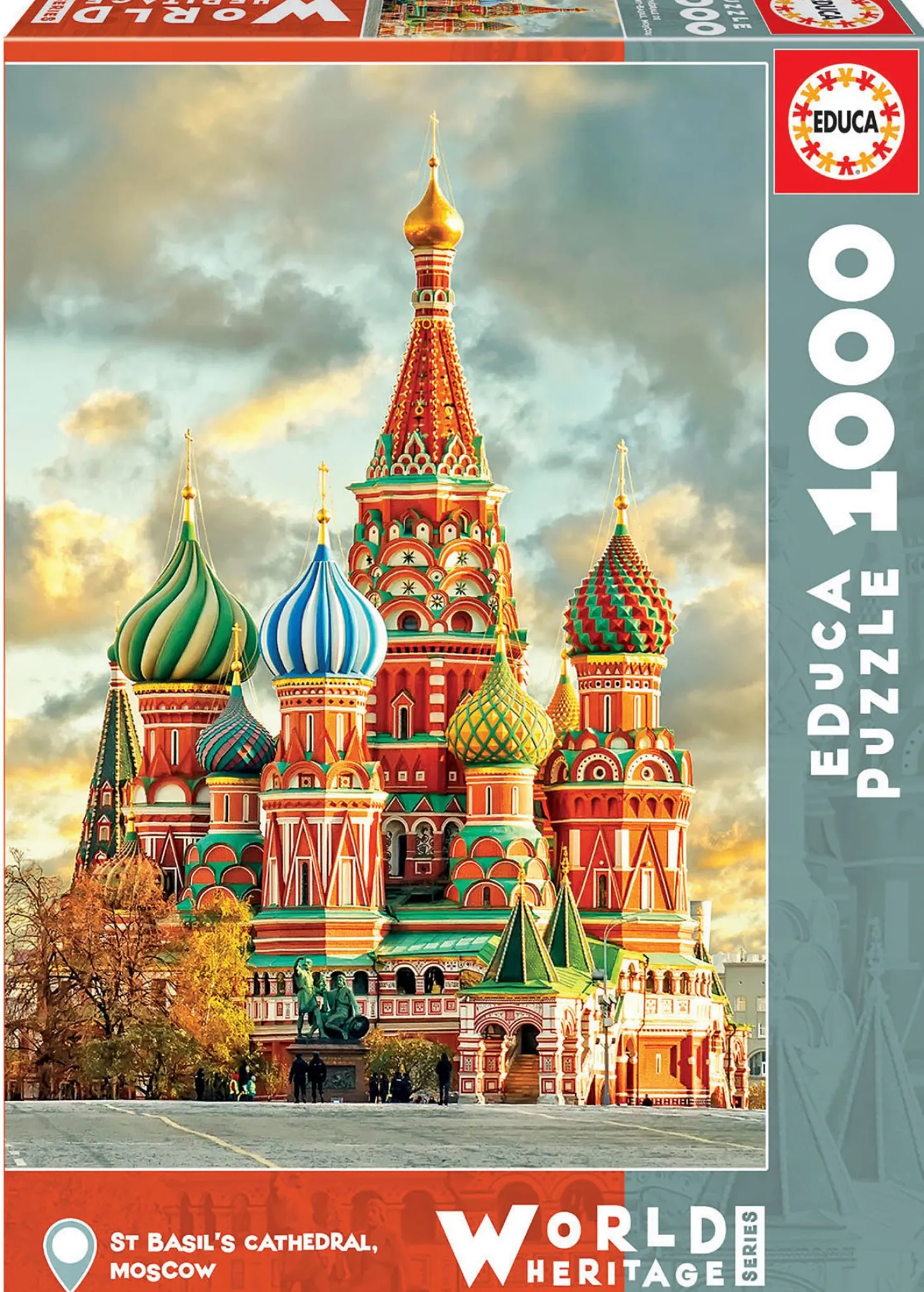 Educa Cathédrale de Saint-Basile - Moscou - puzzle de 1000 pièces