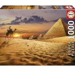 Educa Chameau dans le désert - puzzle de 1000 pièces