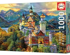 Educa Chateau de Neuschwanstein - puzzle de 1000 pièces