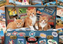 Educa Chatons en voyage - puzzle de 200 pieces