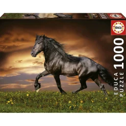 Educa Cheval au trot - puzzle de 1000 pièces