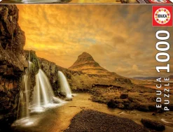 Educa Chute Kirkjufellsfoss à Islande - 1000 pièces
