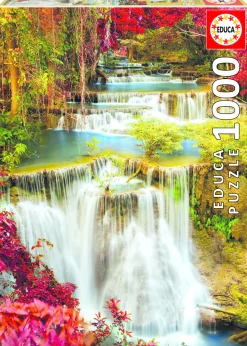 Educa Chutes d'eau dans la forêt - 1000 pièces