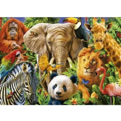 Educa Collage Animaux Sauvages - puzzle de 500 pièces