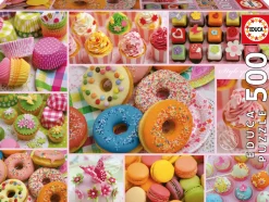 Educa Collage de Fête Sucrée - puzzle de 500 pièces