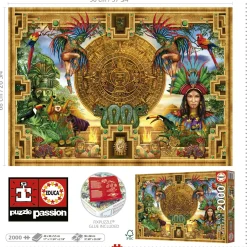 Educa Collection Aztèque Maya - puzzle de 2000 pièces
