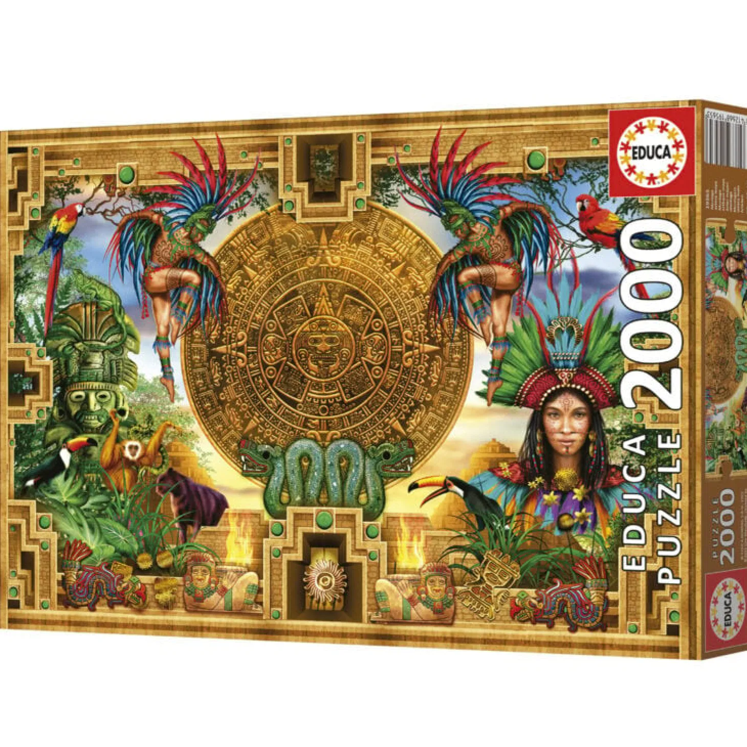 Educa Collection Aztèque Maya - puzzle de 2000 pièces