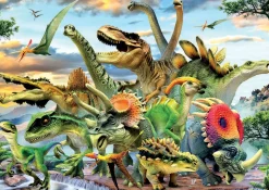 Educa De puissants dinosaures - puzzle de 500 pièces