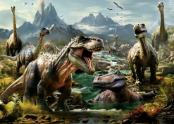 Educa Dinosaures Féroces - puzzle de 1000 pièces
