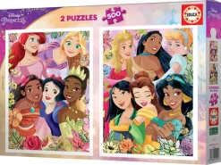 Educa Disney Princesses - 2 x 500 pièces puzzle