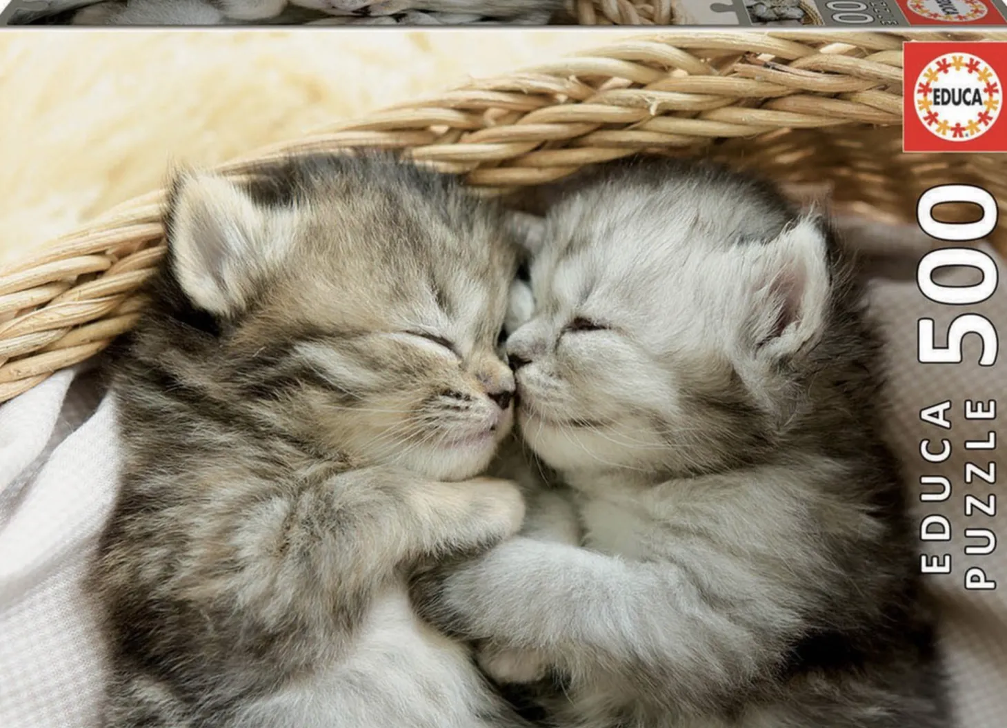 Educa Doux chatons - puzzle de 500 pièces