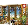 Educa Fenêtre de de l'observateur d'oiseaux - puzzle de 1500 pièces