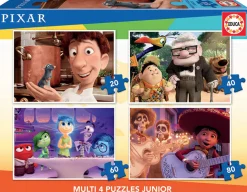 Educa Films de Pixar - 4 puzzles of 20 / 40 / 60 / 80 pieces