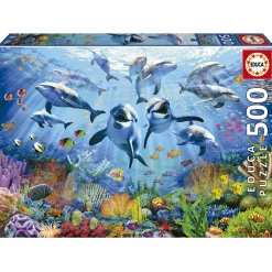 Educa Fête sous la mer - puzzle de 500 pièces