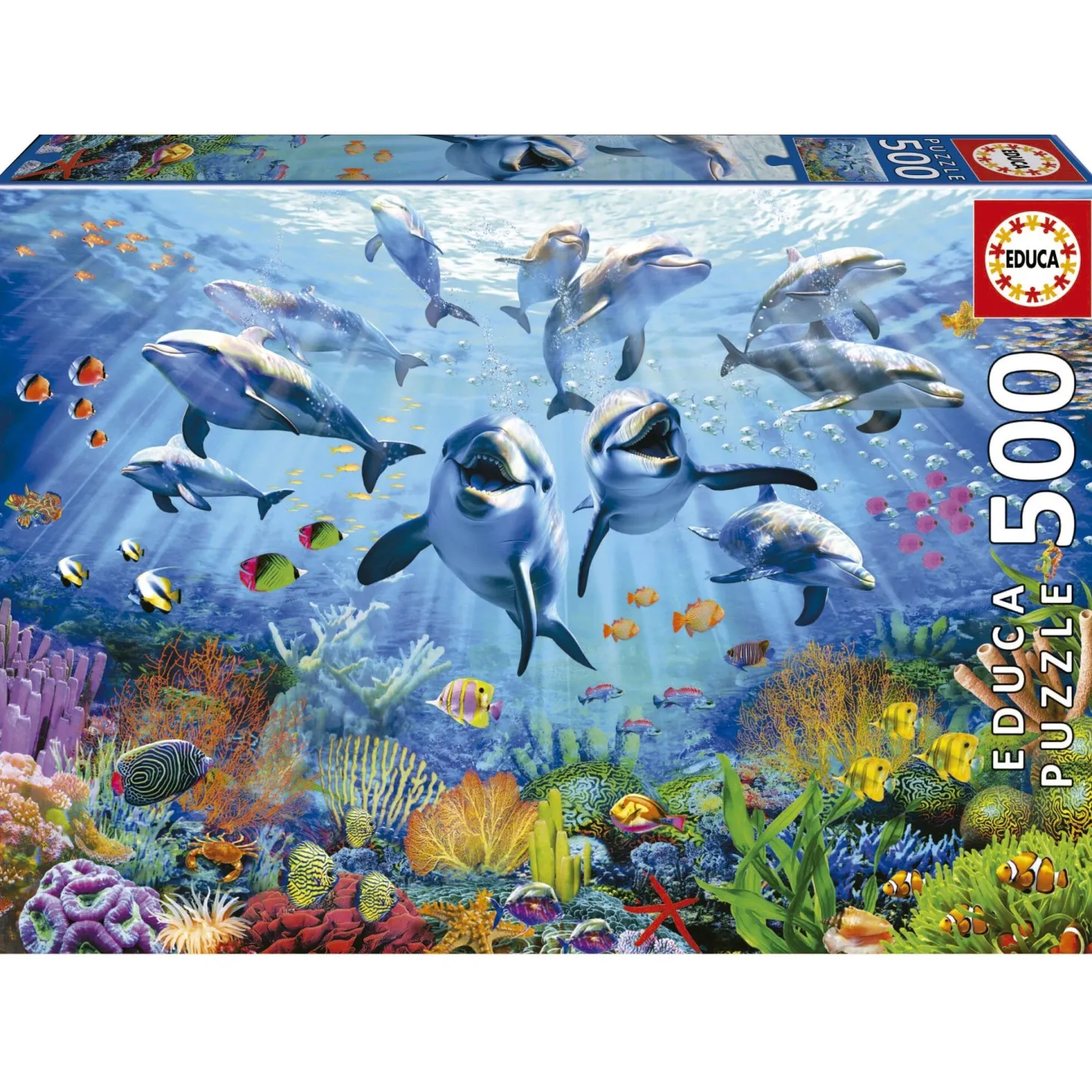 Educa Fête sous la mer - puzzle de 500 pièces