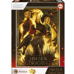 Educa GOT - House of the Dragon - puzzle de 1000 pièces