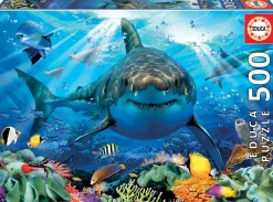 Educa Grand Requin Blanc - puzzle de 500 pièces