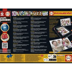 Educa Hallstatt sous la neige - Autriche - puzzle de 1500 pièces