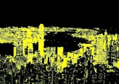 Educa Hong Kong Skyline - Glow in the Dark - puzzle 1000 pièces