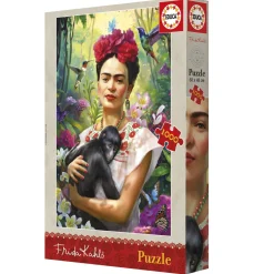 Educa Jardin de vie, Frida Khalo - puzzle de 1000 pièces