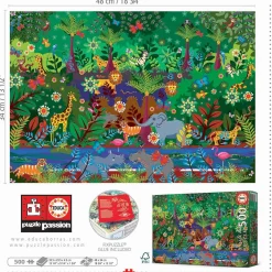 Educa Jungle - puzzle de 500 pièces