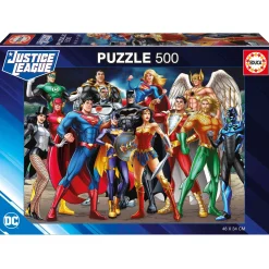 Educa Justice League - DC Comics - puzzle de 500 pièces