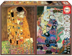 Educa Klimt - 2 x 1000 pièces puzzle
