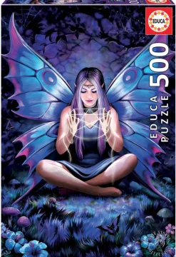 Educa La dame aux papillons - Anne Stokes - puzzle de 500 pièces