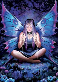 Educa La dame aux papillons - Anne Stokes - puzzle de 500 pièces