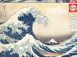 Educa La grande vague au large de Kanagawa - puzzle de 500 pièces
