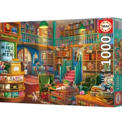 Educa La librairie - puzzle de 1000 pièces